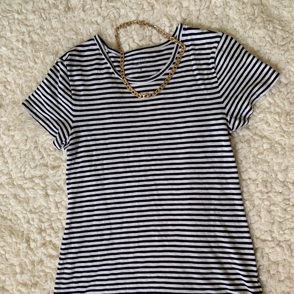J Crew Striped Tee